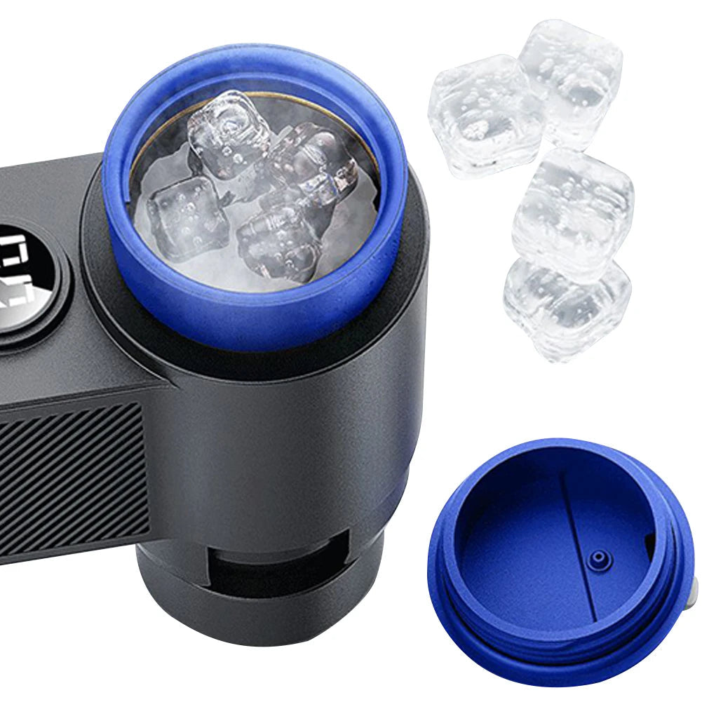 2 in 1 Electric Beverage Warmer Cooler with Temperature Digital Display Vehicle Cold Warm Mug for Family Outdoor Road Trip