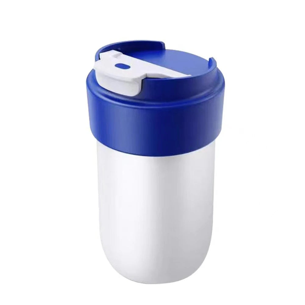2 in 1 Electric Beverage Warmer Cooler with Temperature Digital Display Vehicle Cold Warm Mug for Family Outdoor Road Trip